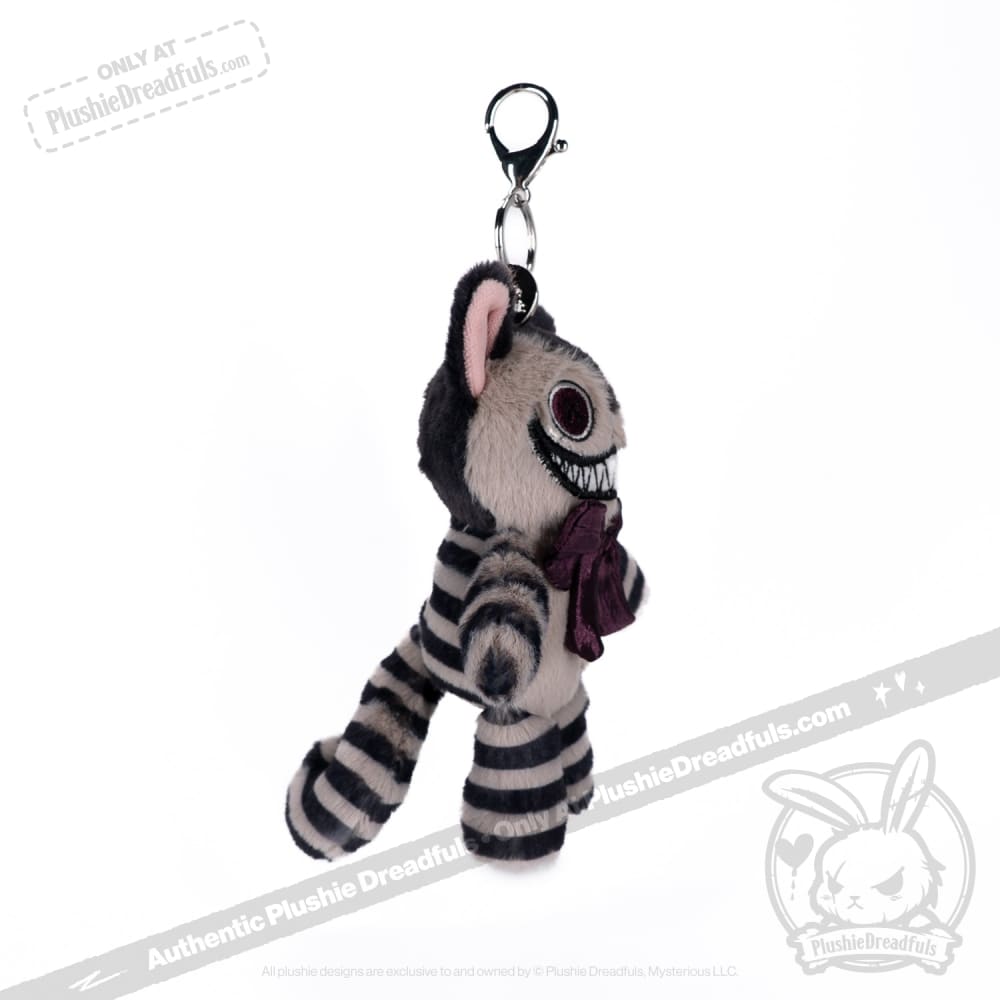 Victorian McGee's Cheshire Cat Plush Keychain Accessory
