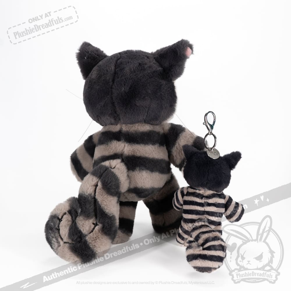 Victorian McGee's Cheshire Cat Plush Keychain Accessory
