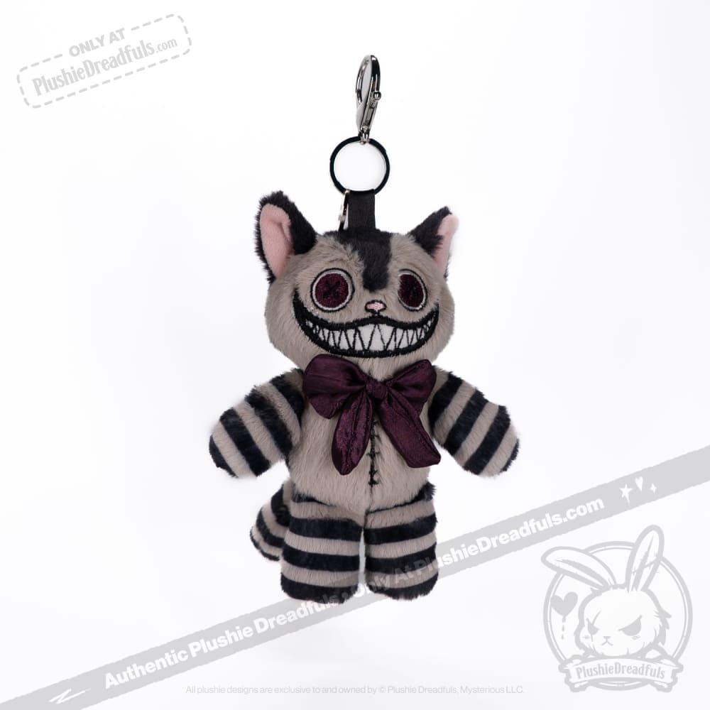 Victorian McGee's Cheshire Cat Plush Keychain Accessory