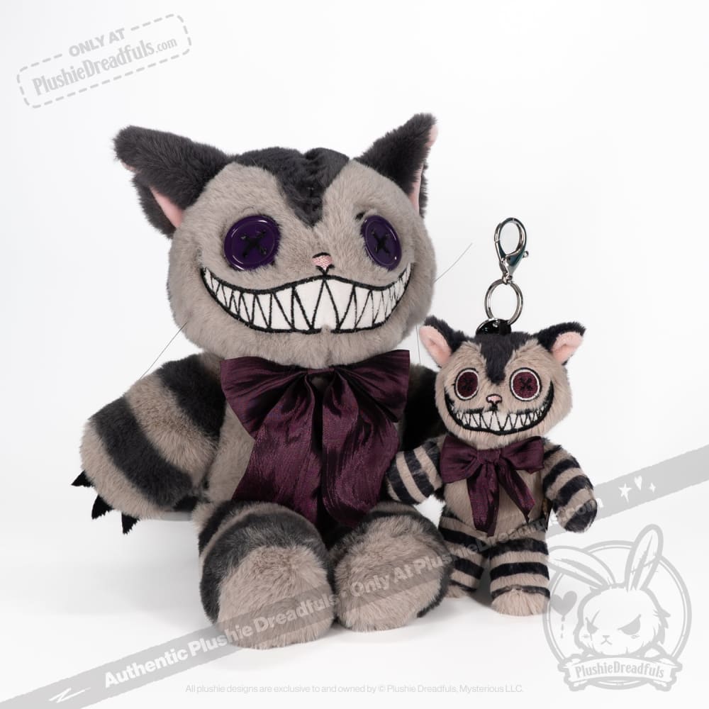 Victorian McGee's Cheshire Cat Plush Keychain Accessory