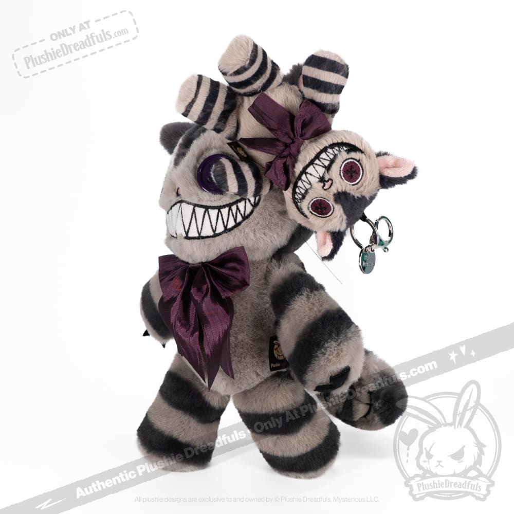 Victorian McGee's Cheshire Cat Plush Keychain Accessory
