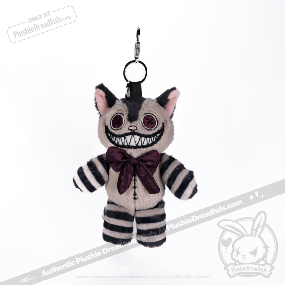 Victorian McGee's Cheshire Cat Plush Keychain Accessory