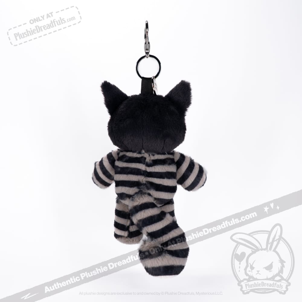 Victorian McGee's Cheshire Cat Plush Keychain Accessory