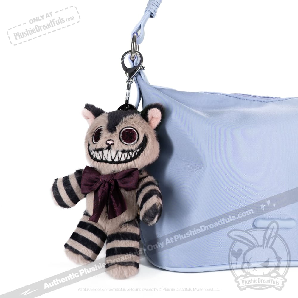 Victorian McGee's Cheshire Cat Plush Keychain Accessory