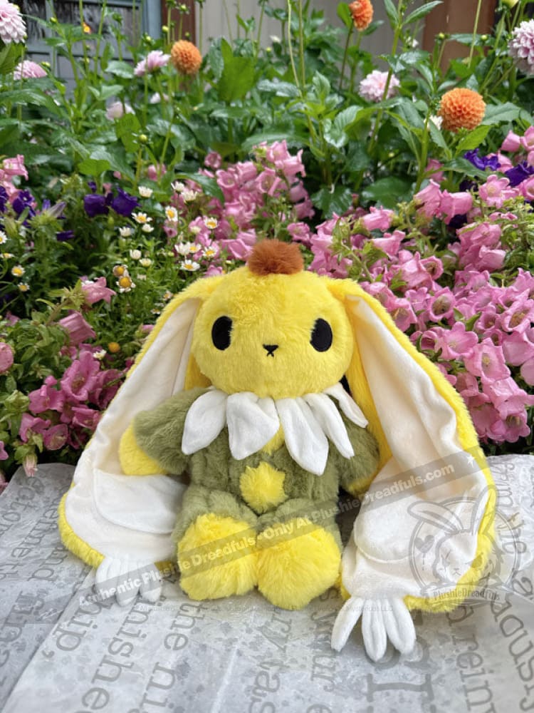 Victorian McGee's Daisy Rabbit - Plush Stuffed Animal