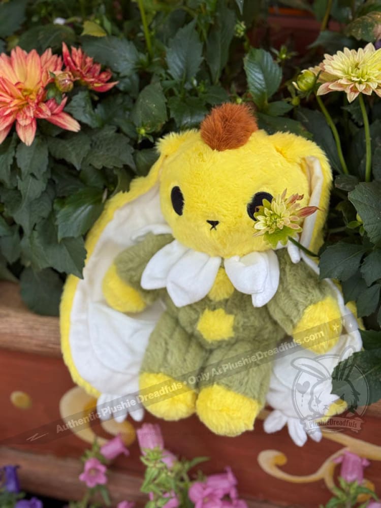 Victorian McGee's Daisy Rabbit - Plush Stuffed Animal