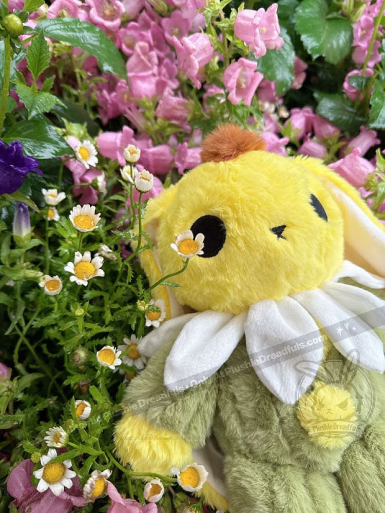 Victorian McGee's Daisy Rabbit - Plush Stuffed Animal