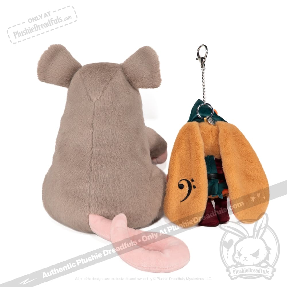 Victorian McGee's Fairytales  - Pied Piper and Rat Plush Stuffed Animal