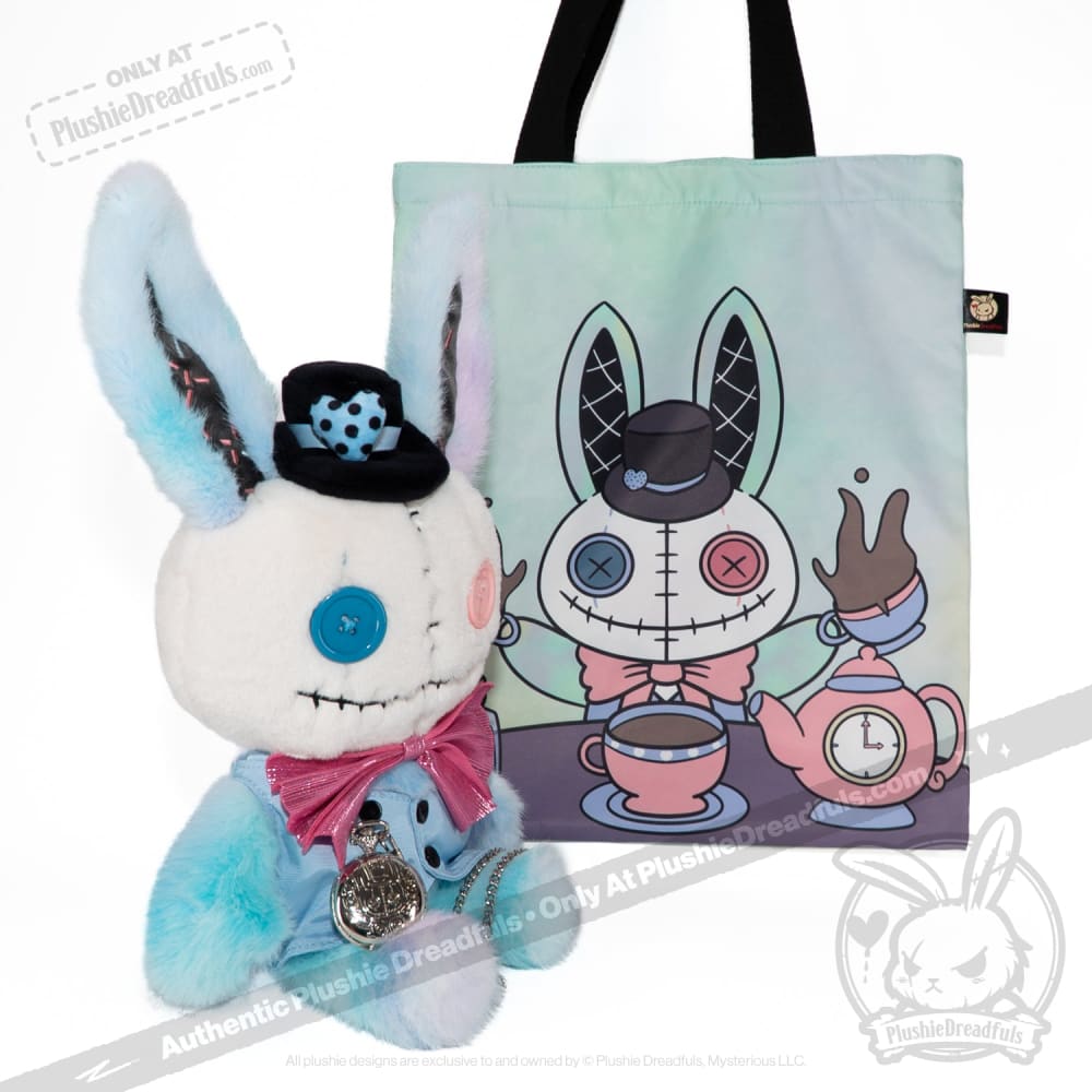 Victorian McGee's Harajuku White Rabbit - Plush Stuffed Animal