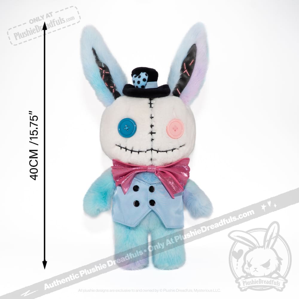 Victorian McGee's Harajuku White Rabbit - Plush Stuffed Animal