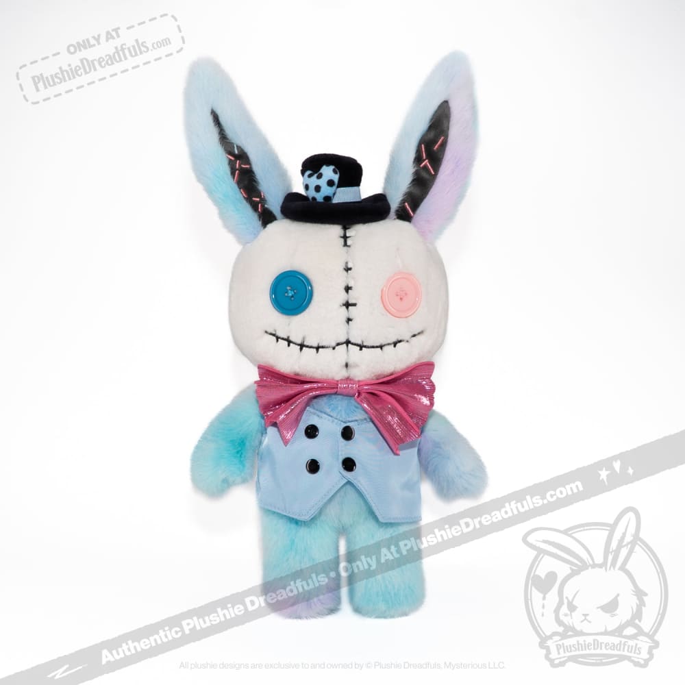 Victorian McGee's Harajuku White Rabbit - Plush Stuffed Animal