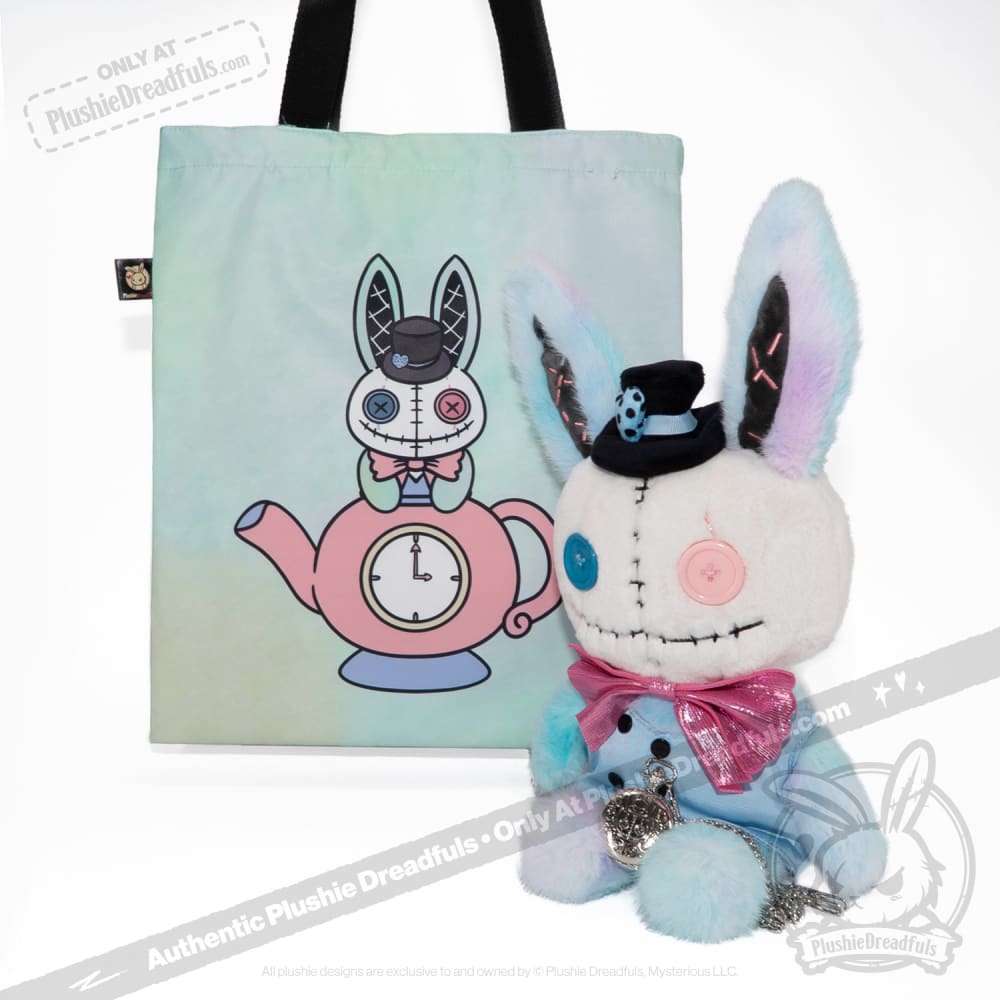 Victorian McGee's Harajuku White Rabbit - Plush Stuffed Animal