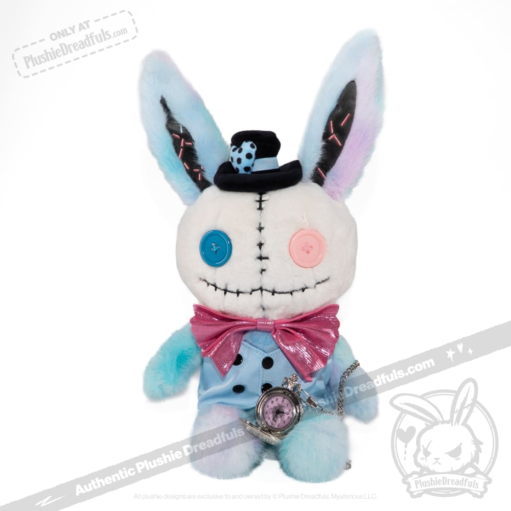 Victorian McGee's Harajuku White Rabbit - Plush Stuffed Animal