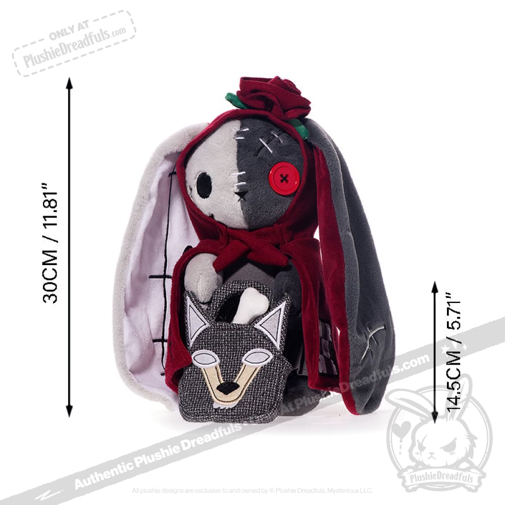 Victorian McGee's Little Red Riding Hood Rabbit - Plush Stuffed Animal