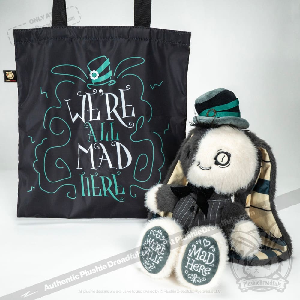 Victorian McGee's Mad Hatter Hare Plush Stuffed Animal