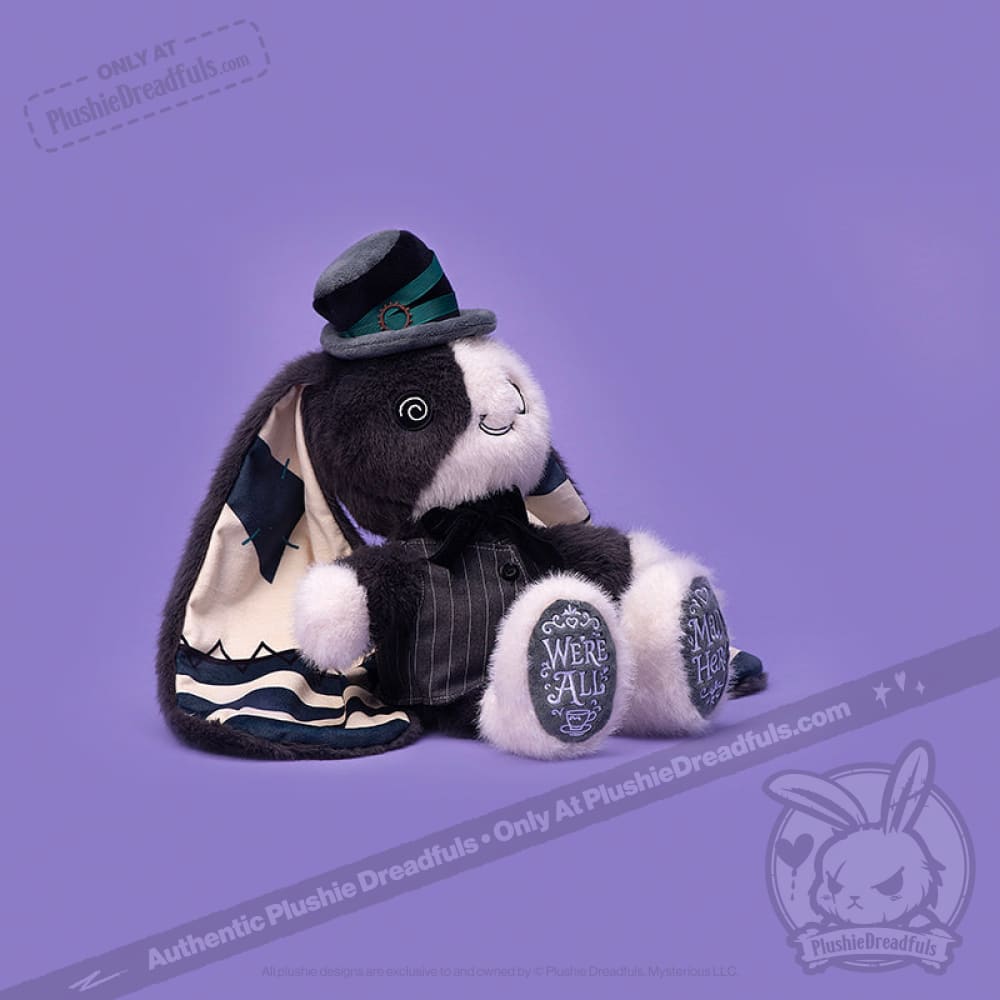 Victorian McGee's Mad Hatter Hare Plush Stuffed Animal