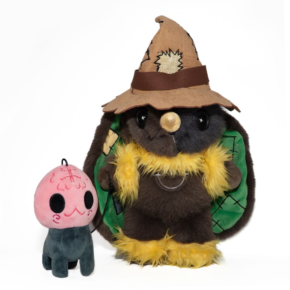 Victorian McGee's Oz - Scarecrow and Brain Pup - Plush Stuffed Animal