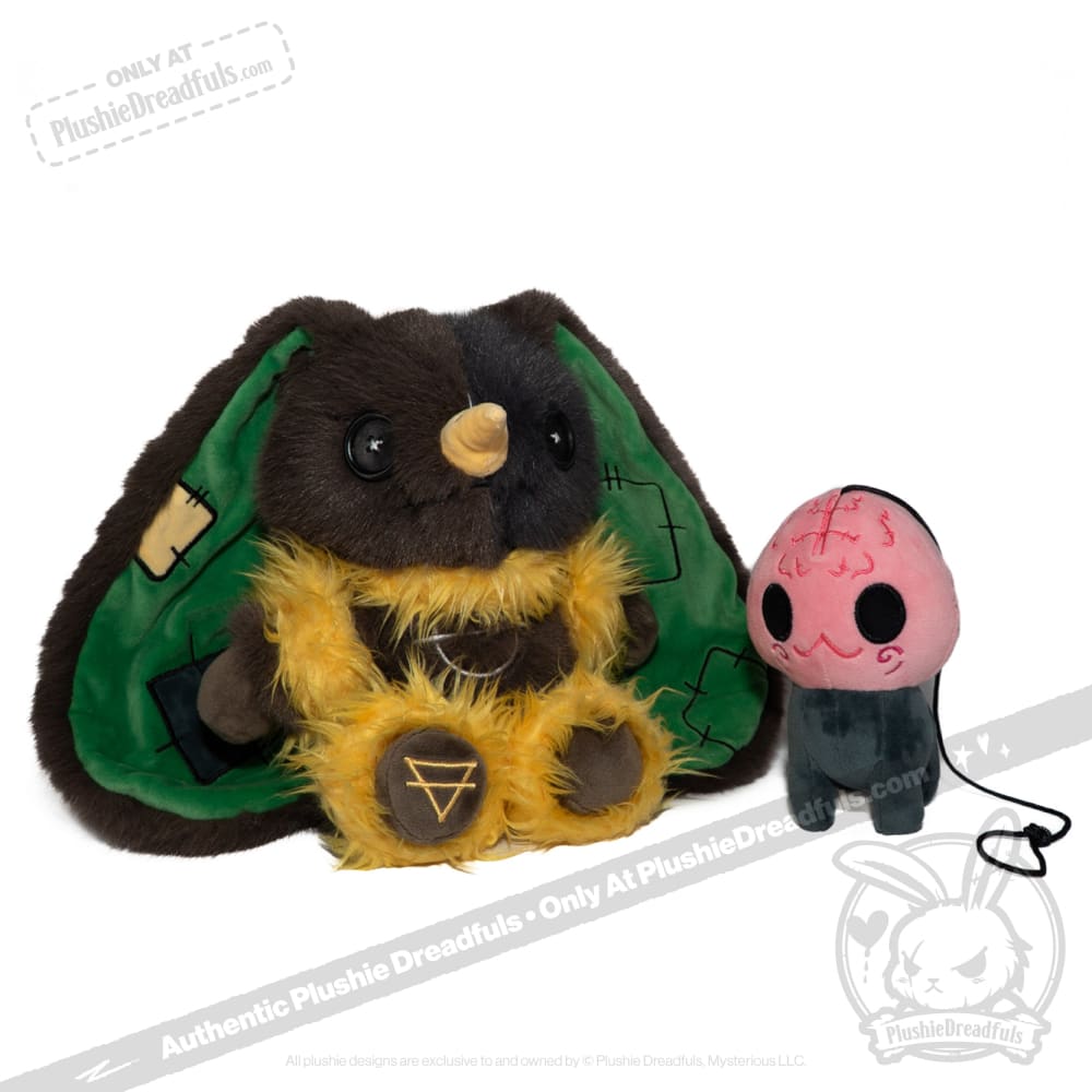 Victorian McGee's Oz - Scarecrow and Brain Pup - Plush Stuffed Animal