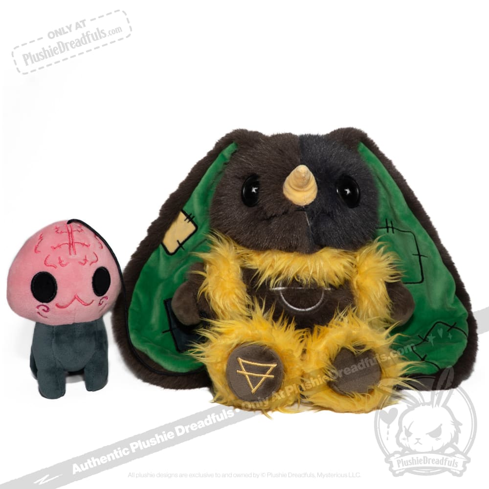 Victorian McGee's Oz - Scarecrow and Brain Pup - Plush Stuffed Animal