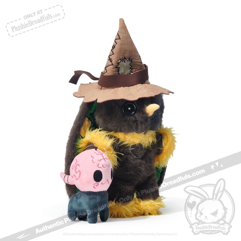 Victorian McGee's Oz - Scarecrow and Brain Pup - Plush Stuffed Animal