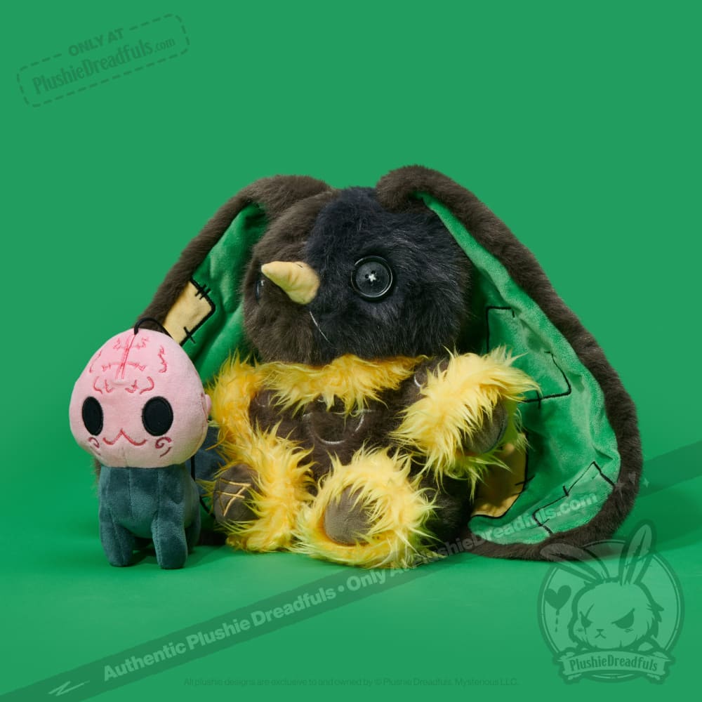 Victorian McGee's Oz - Scarecrow and Brain Pup - Plush Stuffed Animal