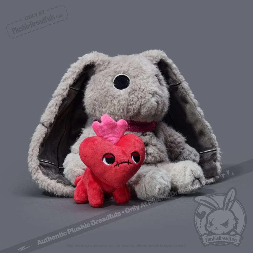 Victorian McGee's Oz - Tin man and Heart Pup - Plush Stuffed Animal