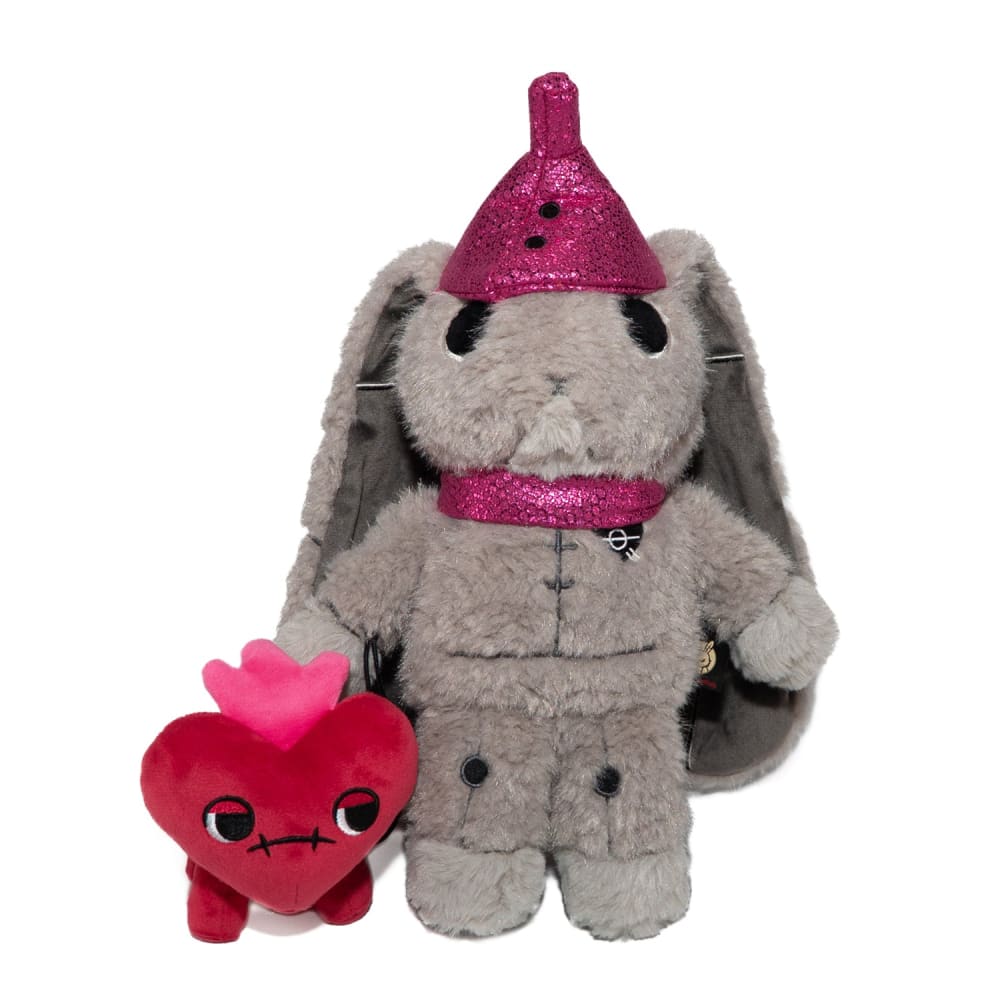 Victorian McGee's Oz - Tin man and Heart Pup - Plush Stuffed Animal