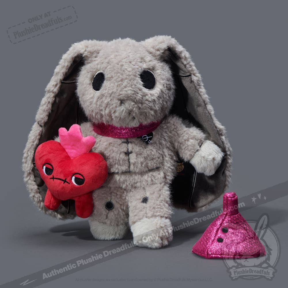 Victorian McGee's Oz - Tin man and Heart Pup - Plush Stuffed Animal