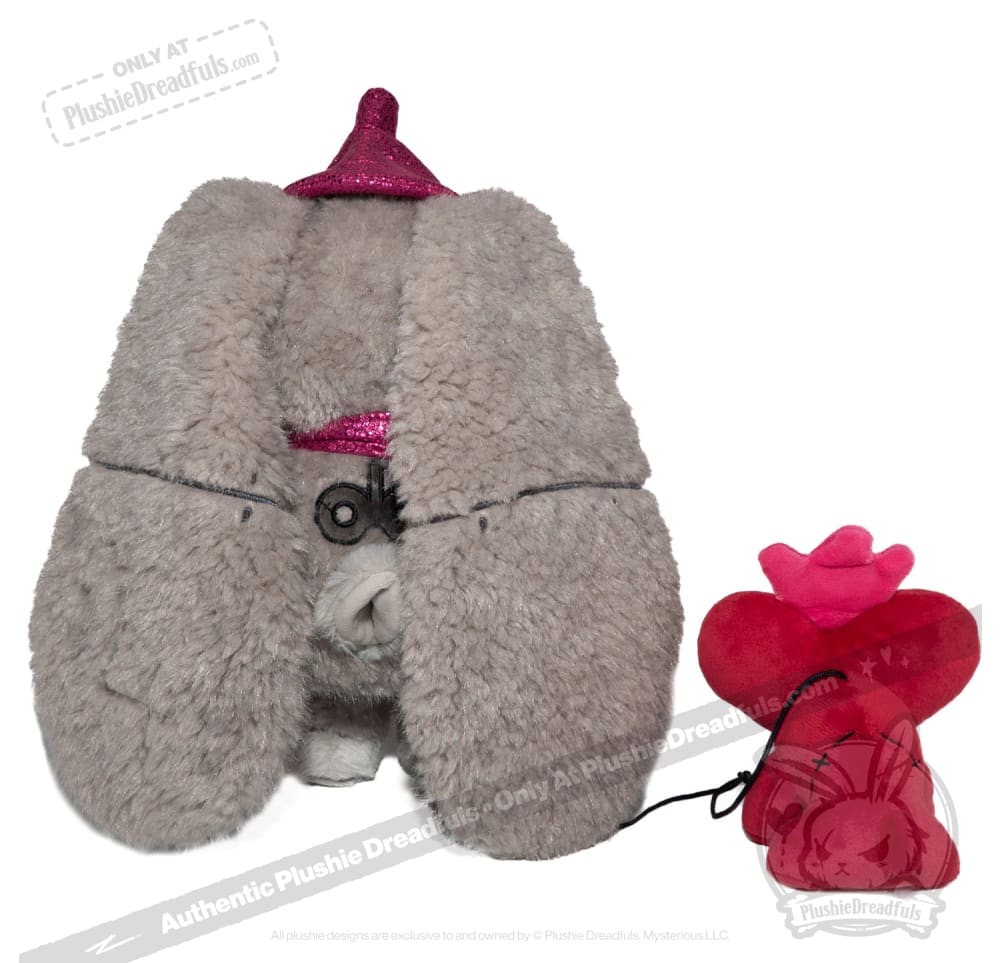 Victorian McGee's Oz - Tin man and Heart Pup - Plush Stuffed Animal