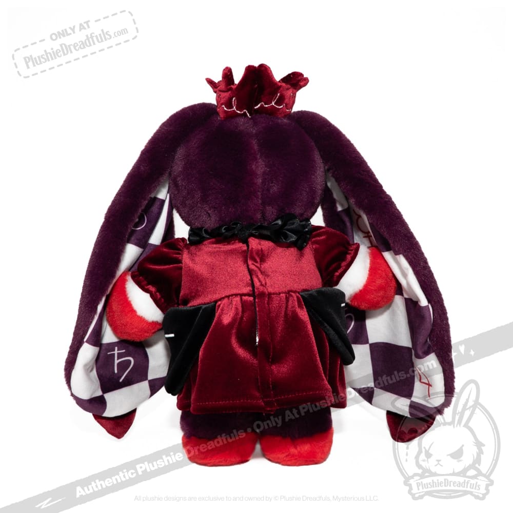 Victorian McGee's Queen of Hearts Rabbit Plush Stuffed Animal