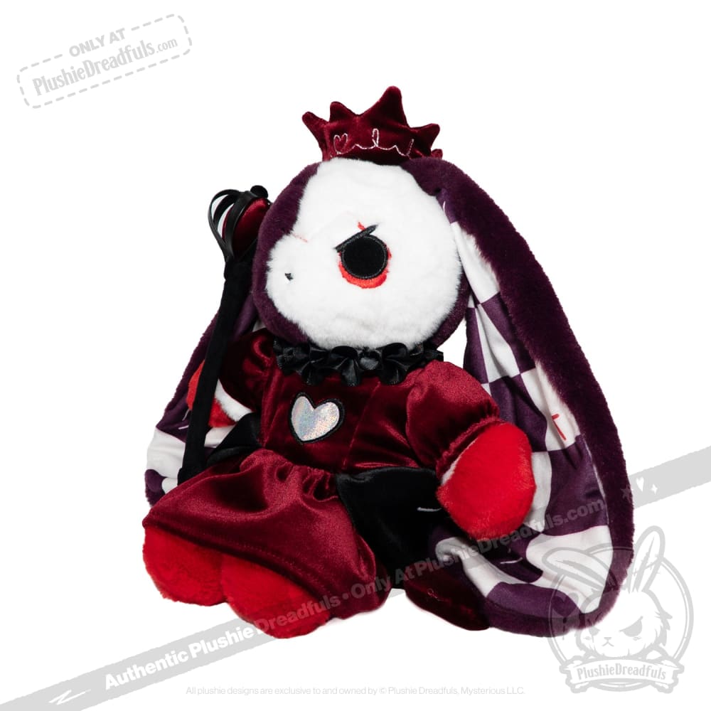 Victorian McGee's Queen of Hearts Rabbit Plush Stuffed Animal