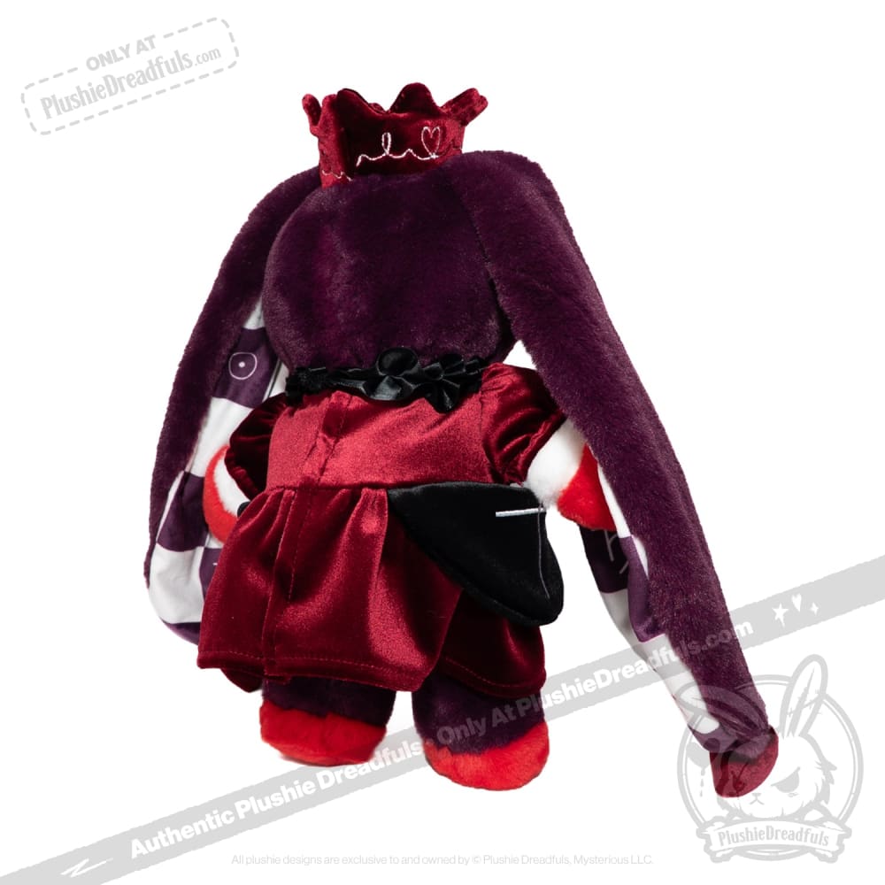 Victorian McGee's Queen of Hearts Rabbit Plush Stuffed Animal