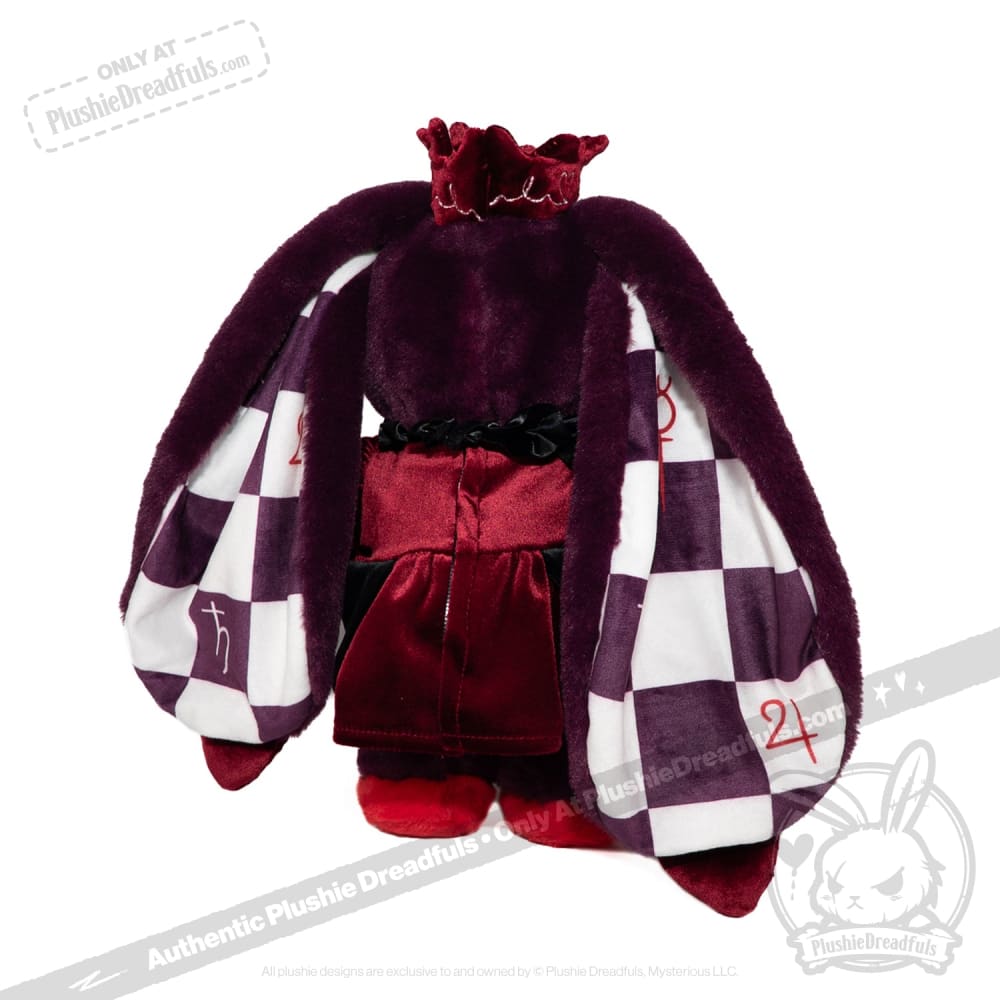 Victorian McGee's Queen of Hearts Rabbit Plush Stuffed Animal