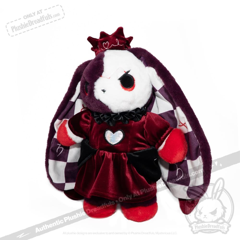 Victorian McGee's Queen of Hearts Rabbit Plush Stuffed Animal