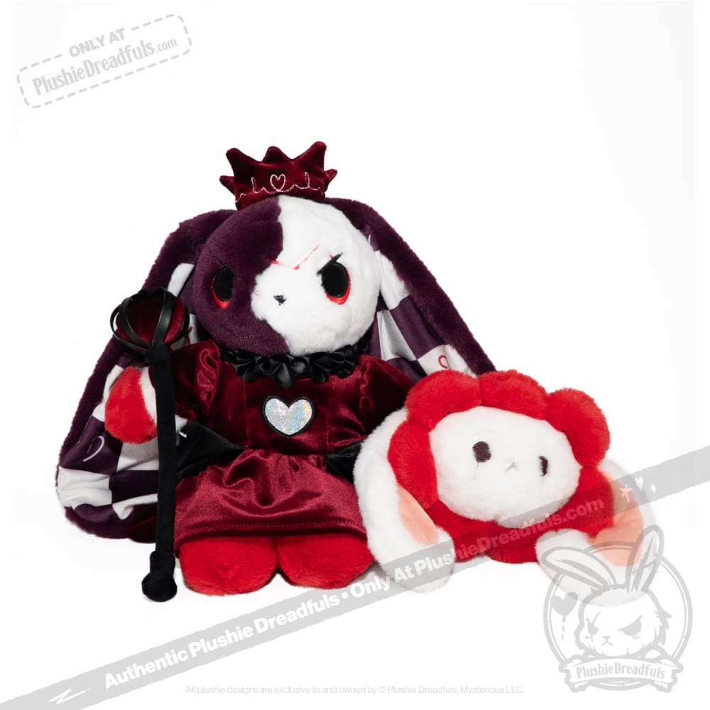 Victorian McGee's Queen of Hearts Rabbit Plush Stuffed Animal