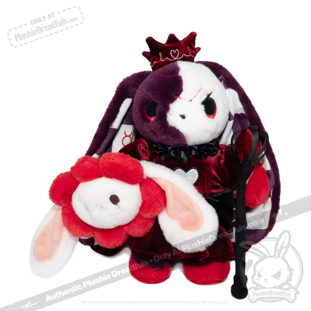 Victorian McGee's Queen of Hearts Rabbit Plush Stuffed Animal