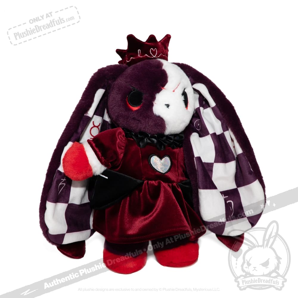 Victorian McGee's Queen of Hearts Rabbit Plush Stuffed Animal