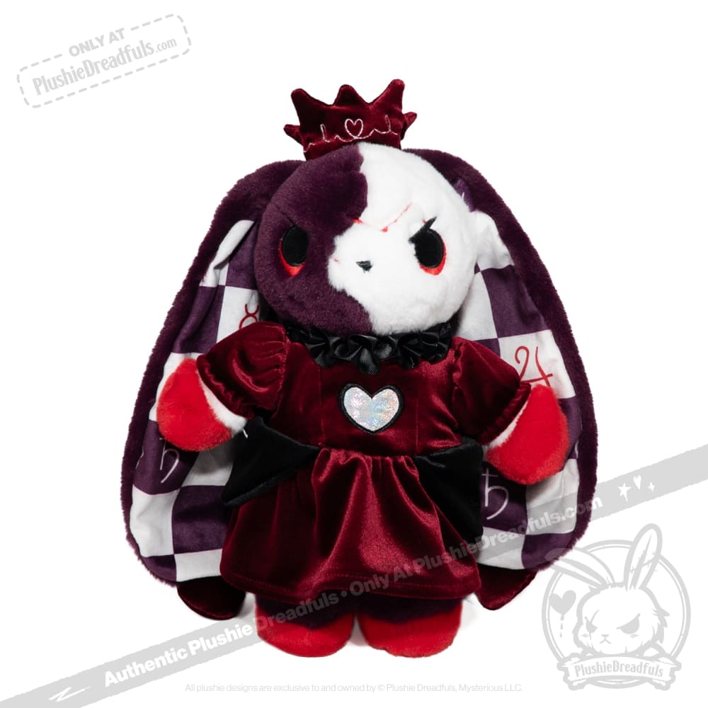 Victorian McGee's Queen of Hearts Rabbit Plush Stuffed Animal