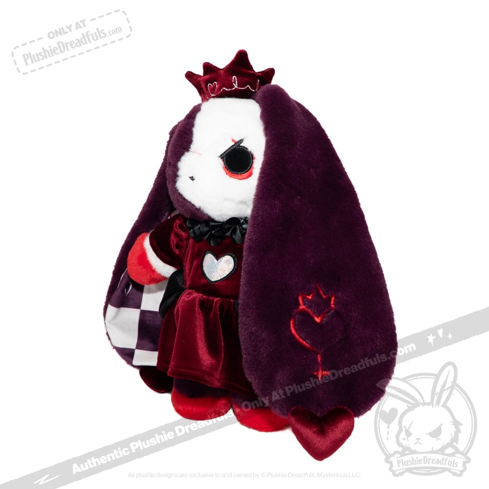 Victorian McGee's Queen of Hearts Rabbit Plush Stuffed Animal