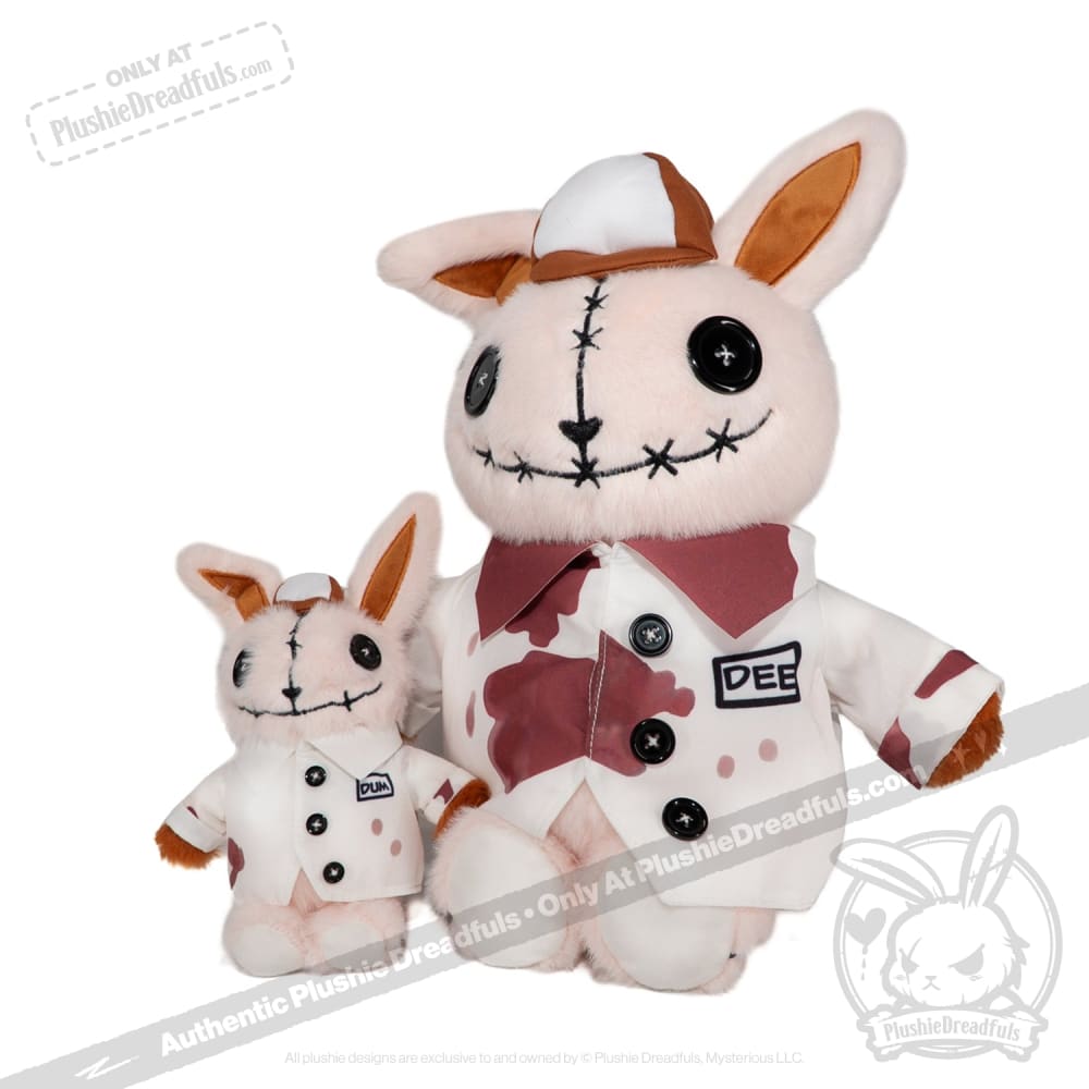 Victorian McGee's Tweedle Dee and Tweedle Dum Plush Stuffed Animal