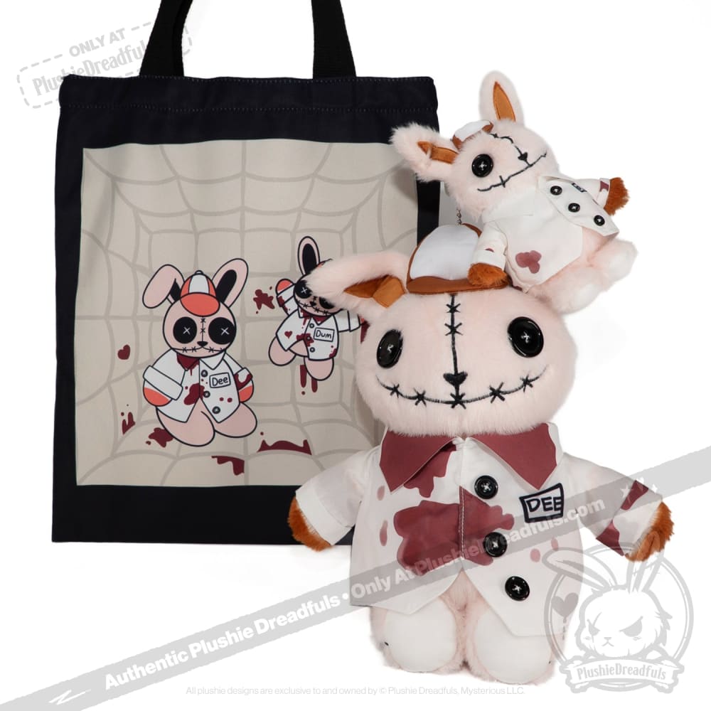 Victorian McGee's Tweedle Dee and Tweedle Dum Plush Stuffed Animal