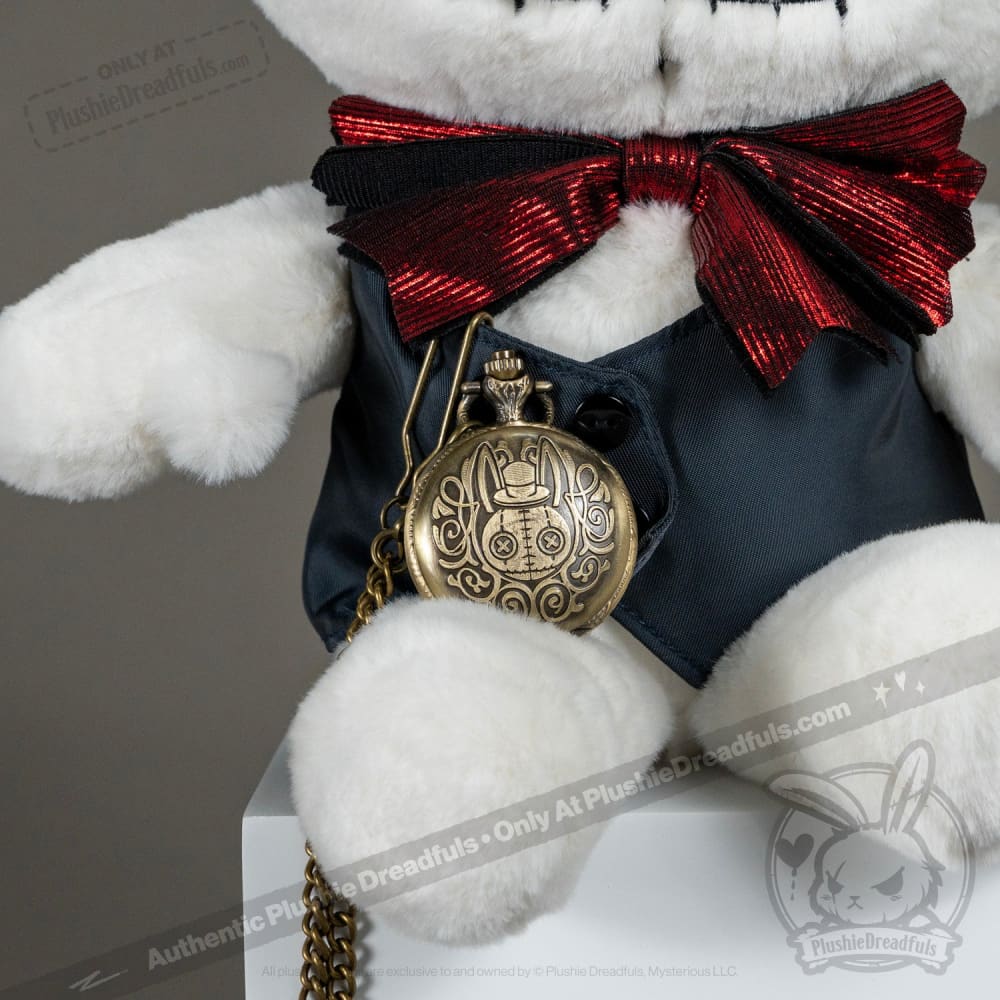Victorian McGee's White Rabbit - Plush Stuffed Animal
