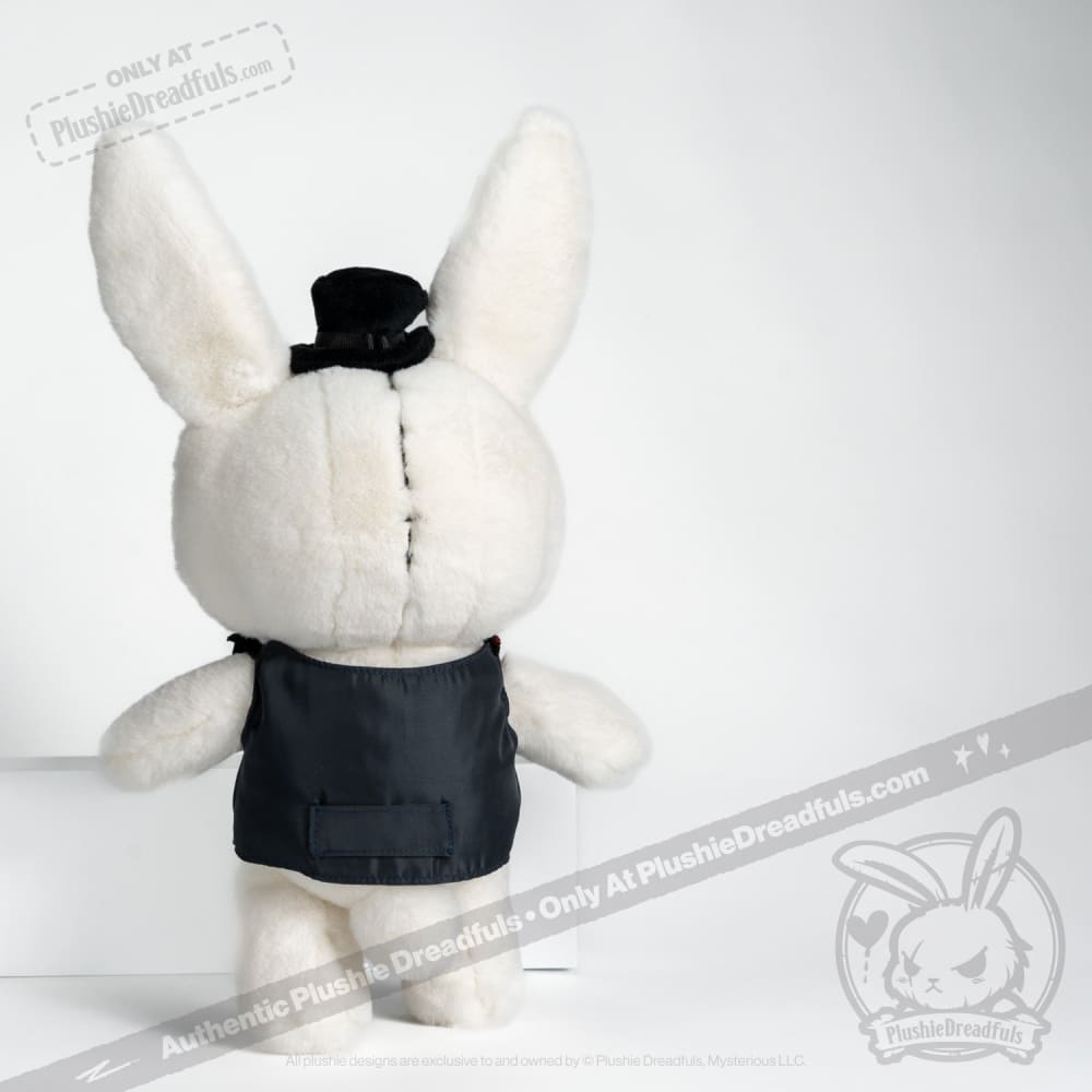 Victorian McGee's White Rabbit - Plush Stuffed Animal