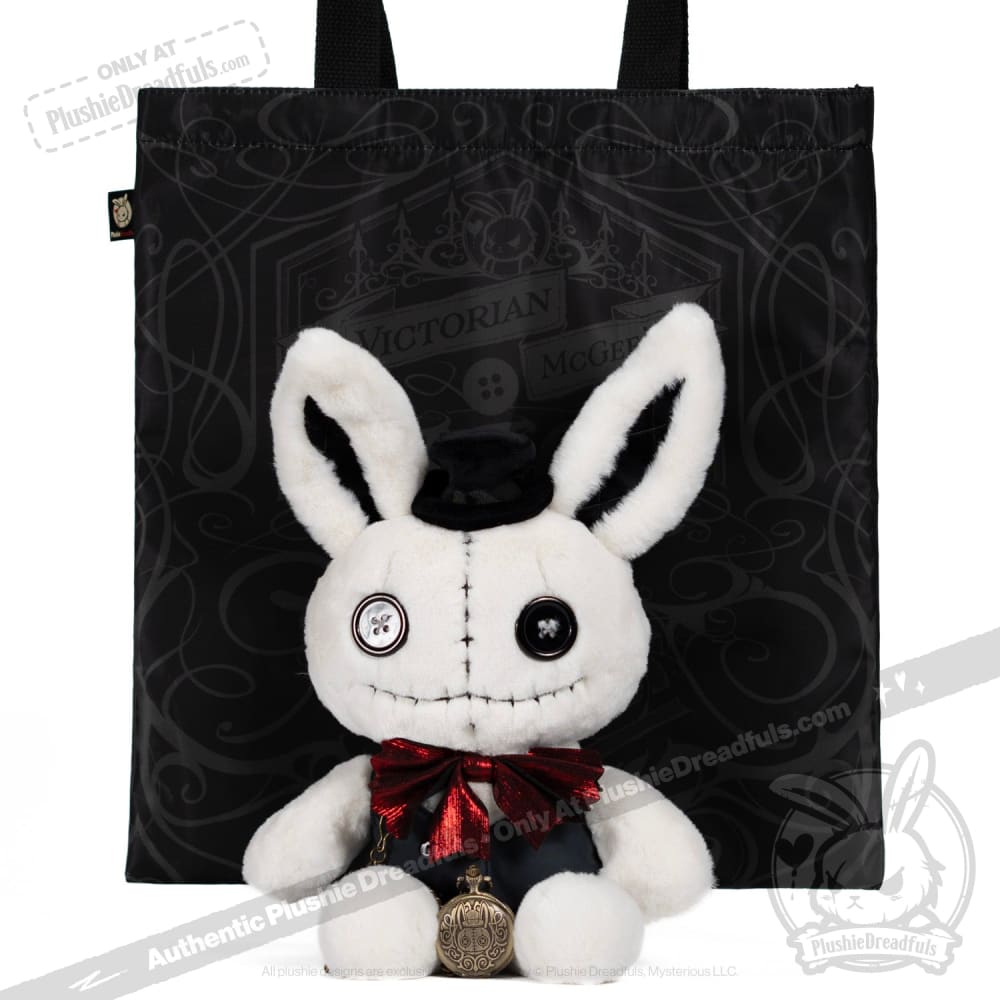 Victorian McGee's White Rabbit - Plush Stuffed Animal