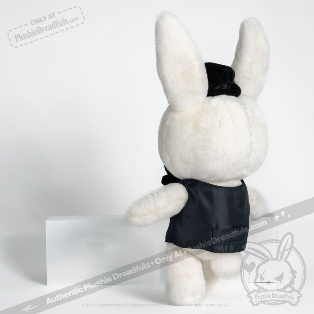 Victorian McGee's White Rabbit - Plush Stuffed Animal