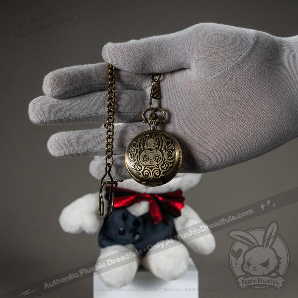 Victorian McGee's White Rabbit - Plush Stuffed Animal
