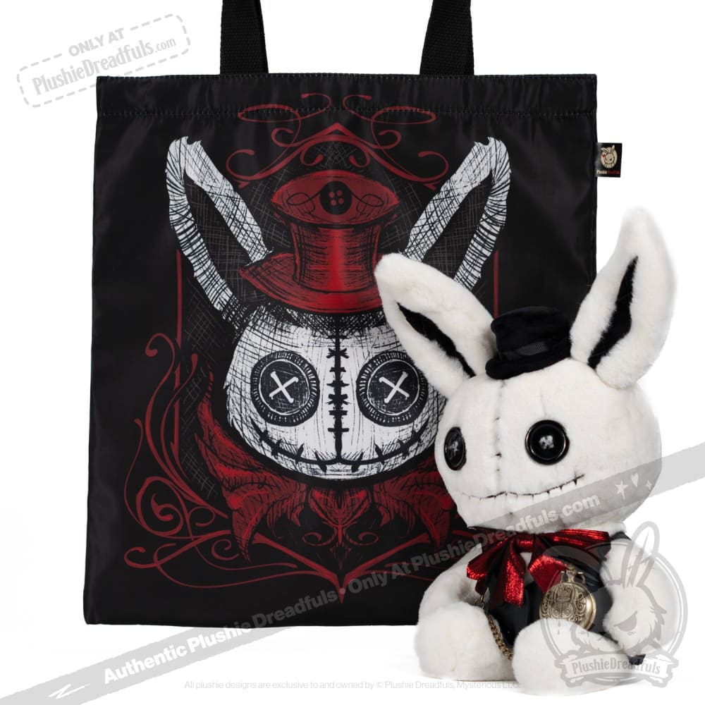 Victorian McGee's White Rabbit - Plush Stuffed Animal