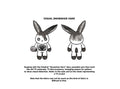 Visual Snowshoe Hare - Plush Stuffed Animal