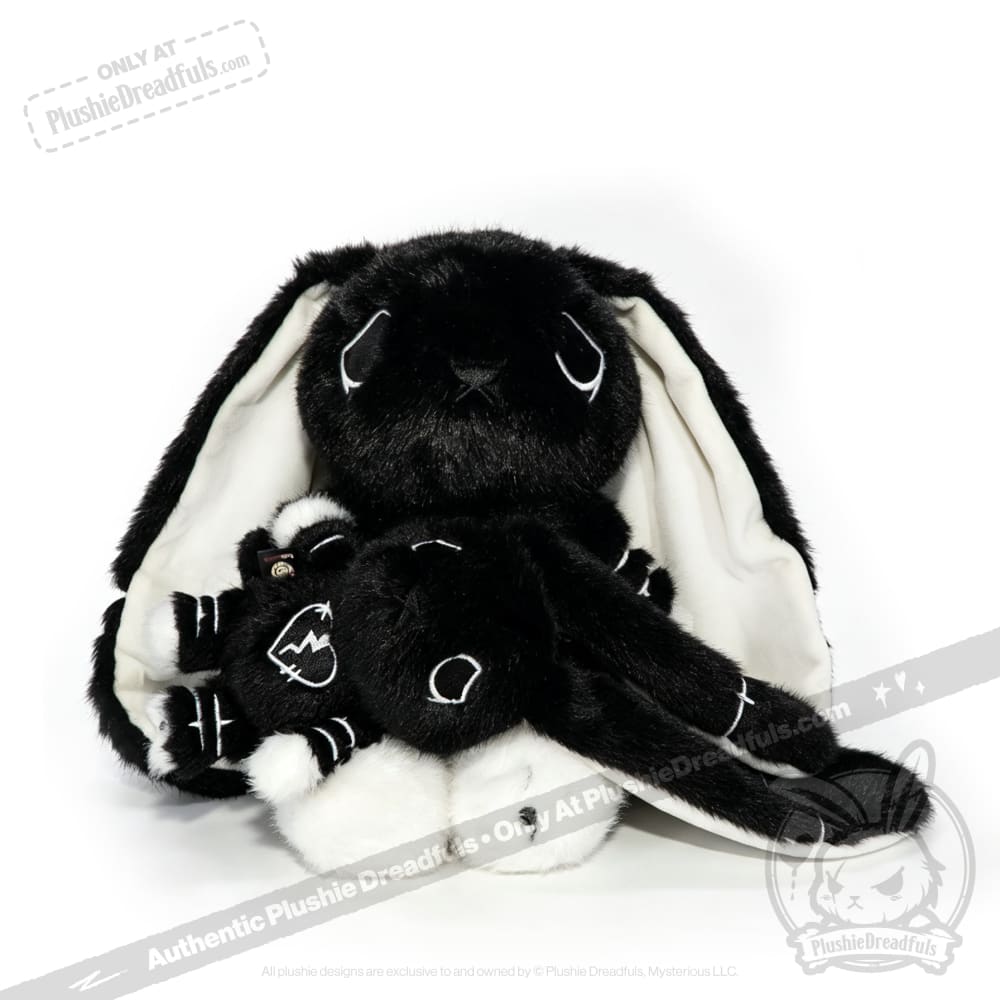 Void Depression Rabbit Plush Keychain