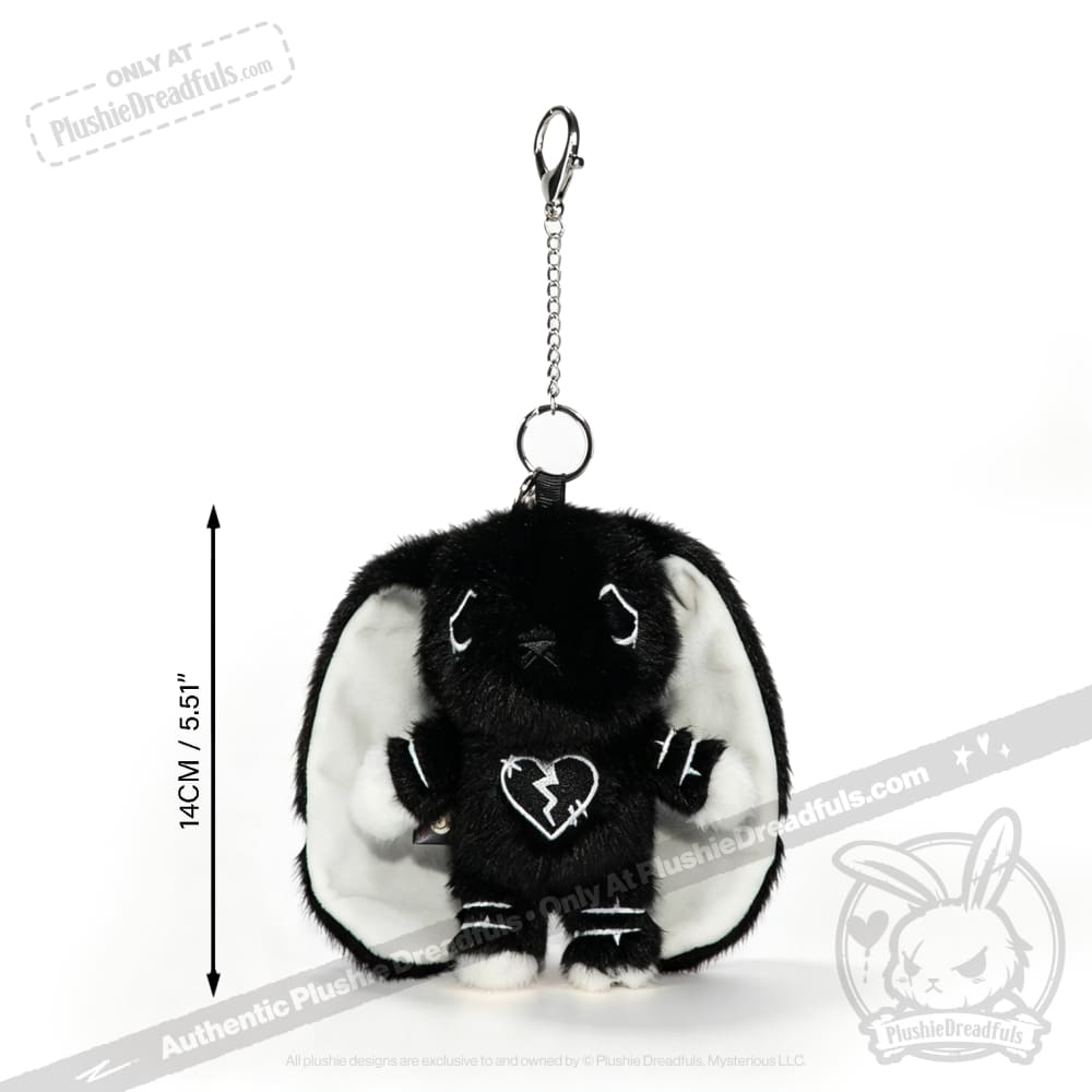 Void Depression Rabbit Plush Keychain